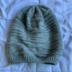 Grey Knit Beanie